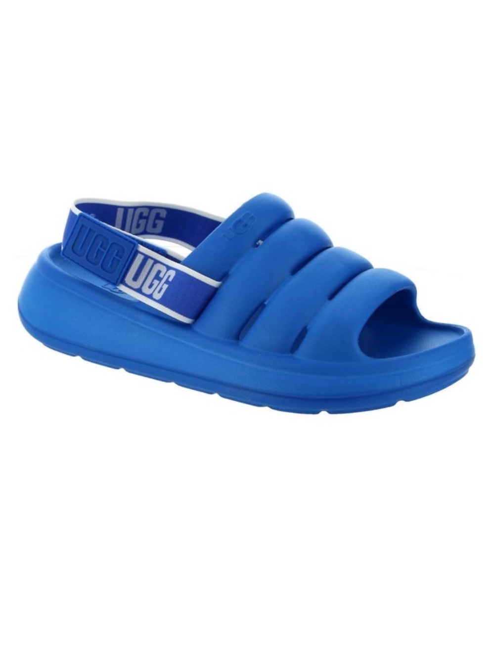 UGG Men’s Sport Yeah Water Resistant Slingback Sandal Blue Size 11